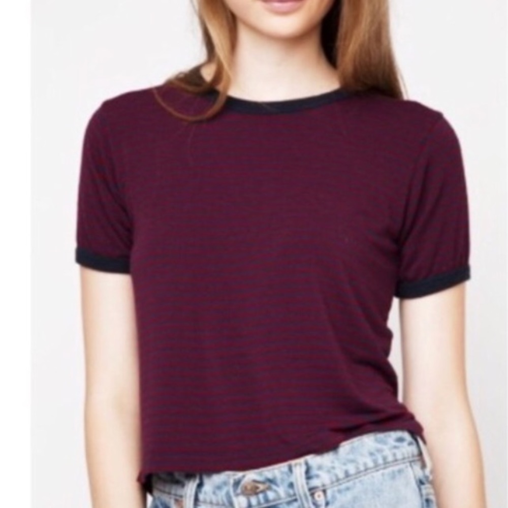 Brandy Melville Stripe Tee (New)